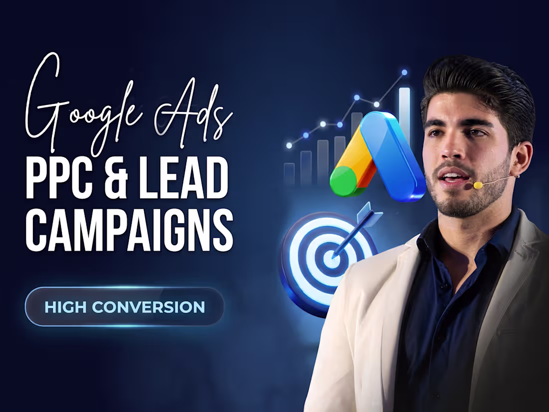 Cover image for Google Ads 2026 - Setup, manage, and optimize high ROI campaigns