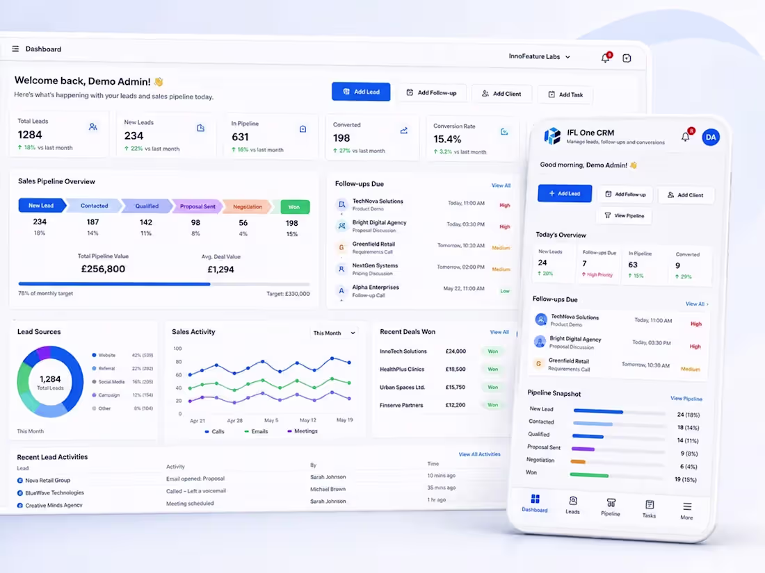Cover image for Inventory Management System — Animated Product Demo
