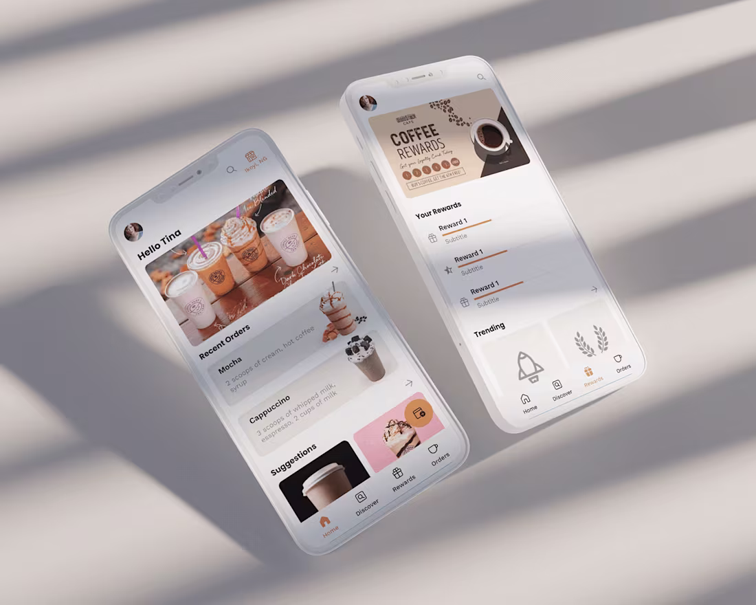 Cover image for Coffee Shop App Design :: Behance