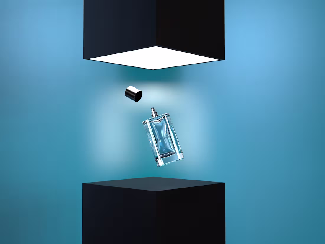 Cover image for Flour Intense
Luxury Fragrance Bottle Concept