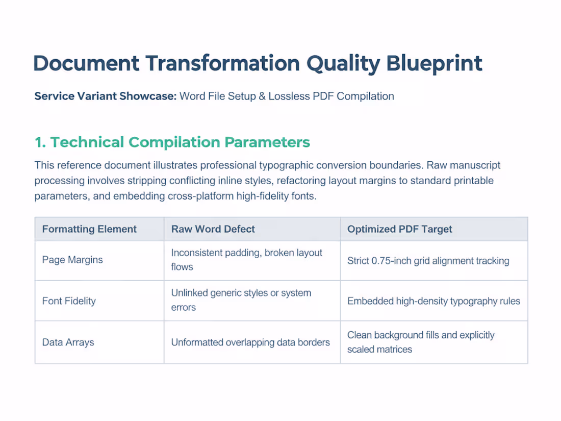 Cover image for Document Transformation Quality Blueprint