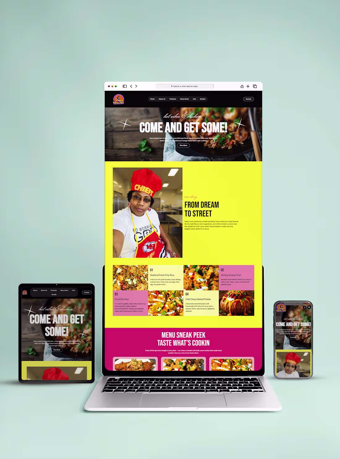 Cover image for Designed a vibrant and appetizing