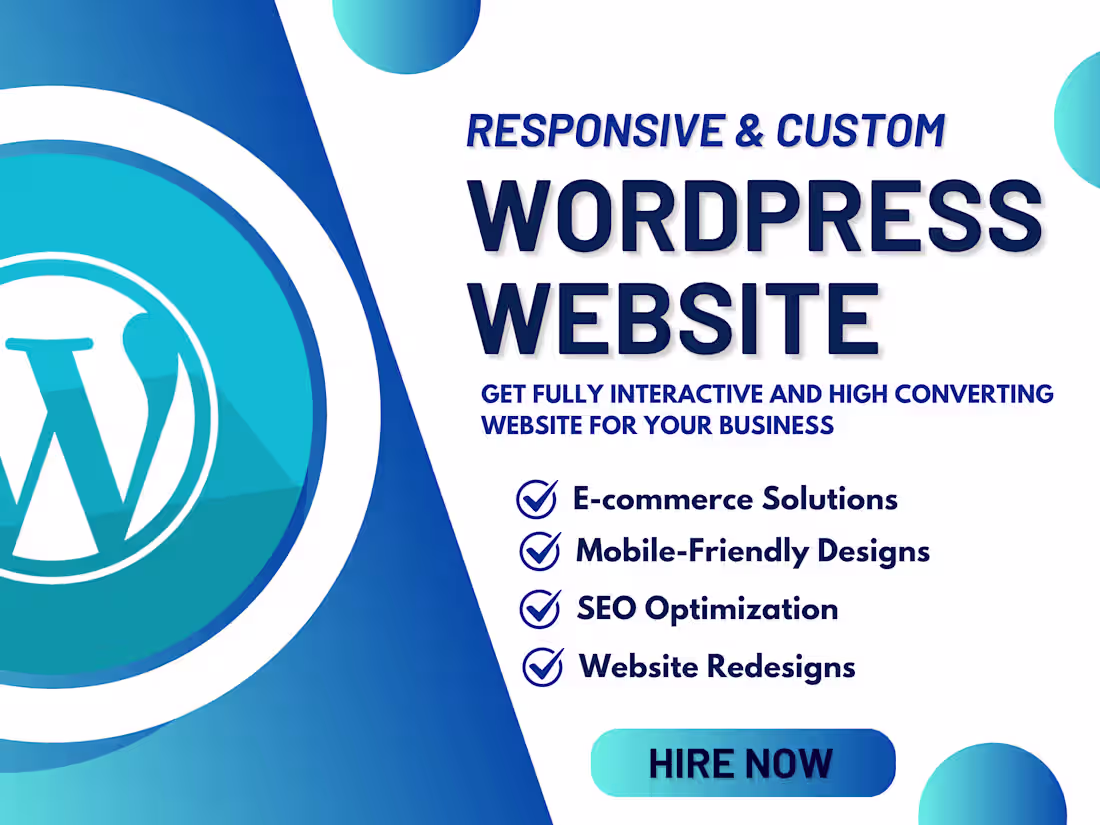 Cover image for I will create custom, high sales website 