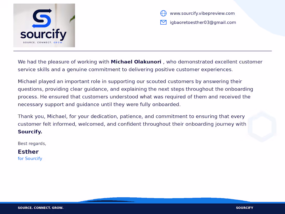 Cover image for I worked with Sourcify as