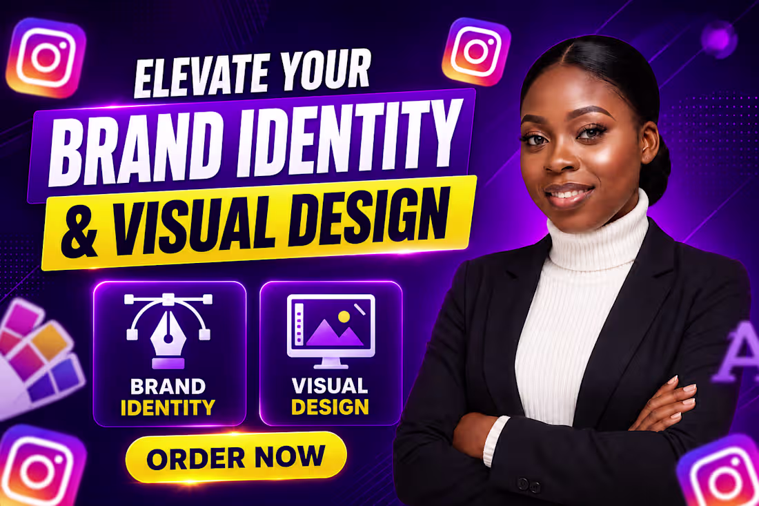 Cover image for Brand Identity & Visual Design for Businesses & Personal Brands