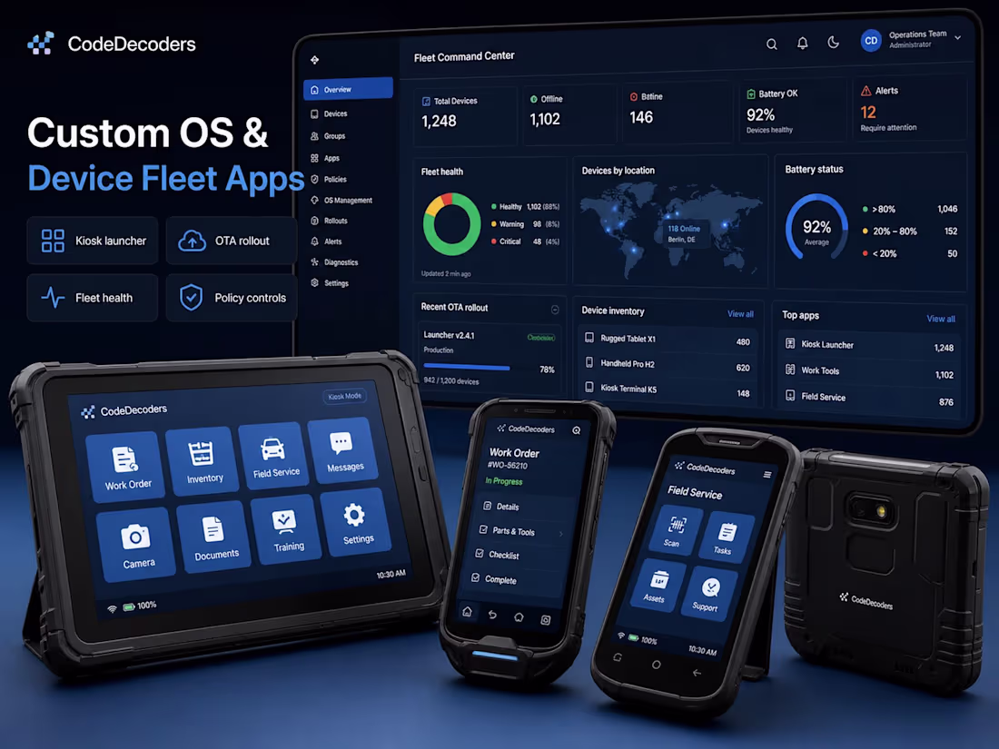 Cover image for Custom OS & Device Fleet Apps