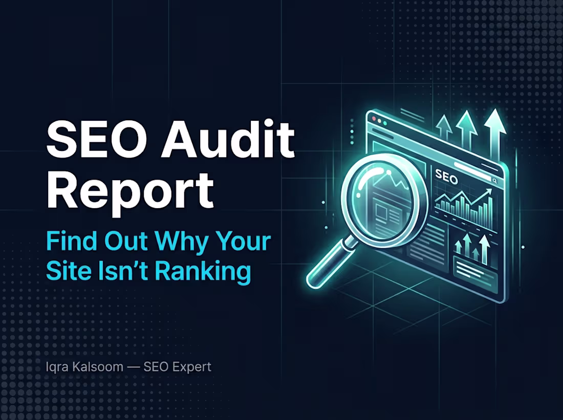 Cover image for SEO Audit Report for Any Website