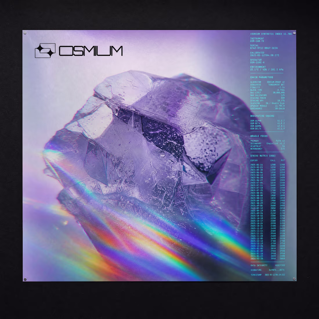 Cover image for OSMIUM Brand Identity & Product Design Project