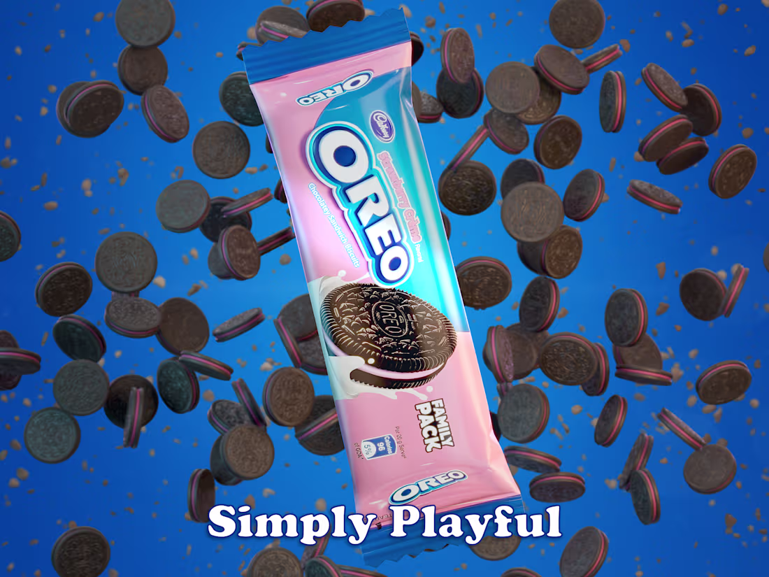 Cover image for Oreo Strawberry - CGI Commercial