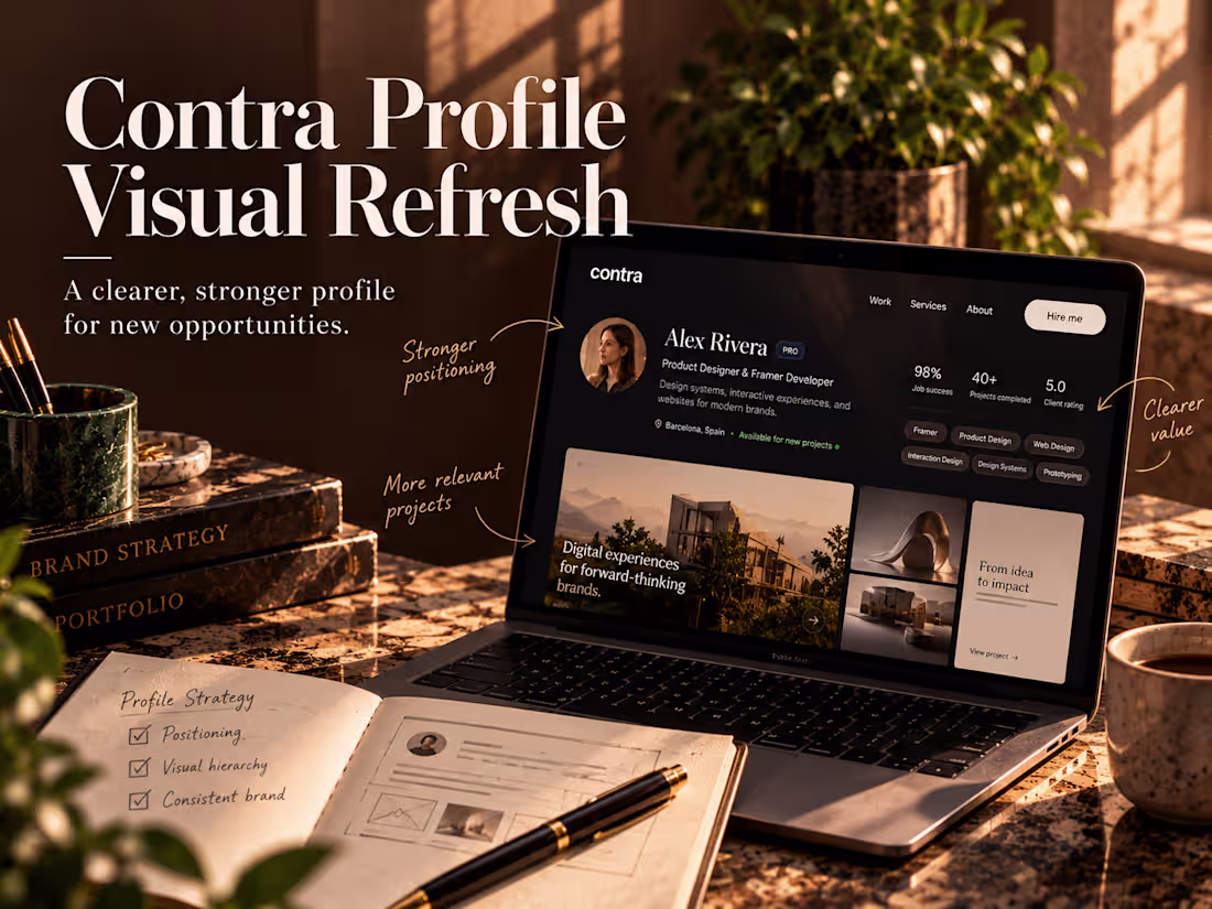Cover image for Contra Profile Visual Refresh