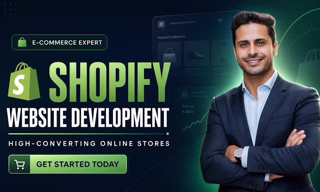 Cover image for shopify website design create shopify store shopify dropshipping