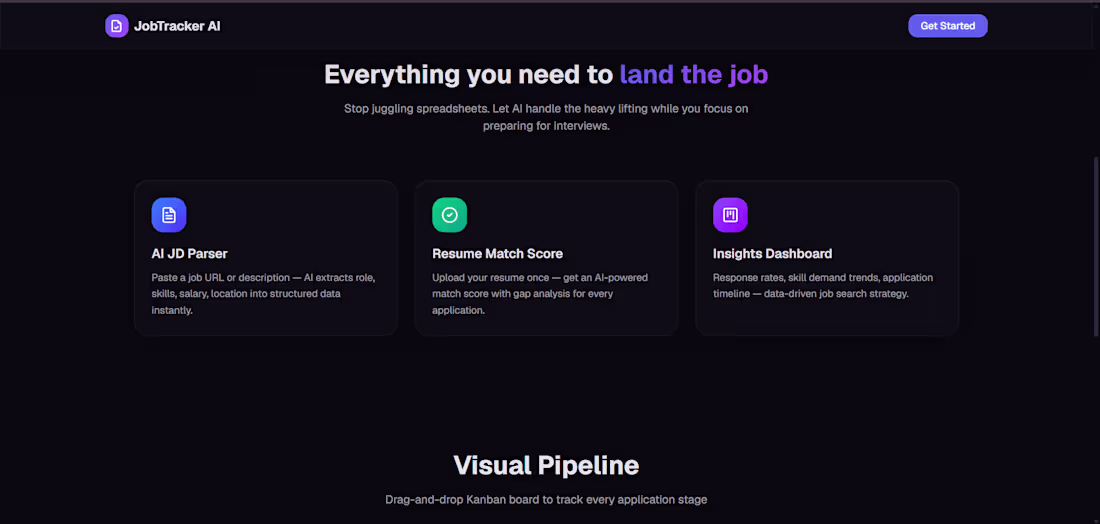 Cover image for Full-Stack AI-Powered Job Search Platform |