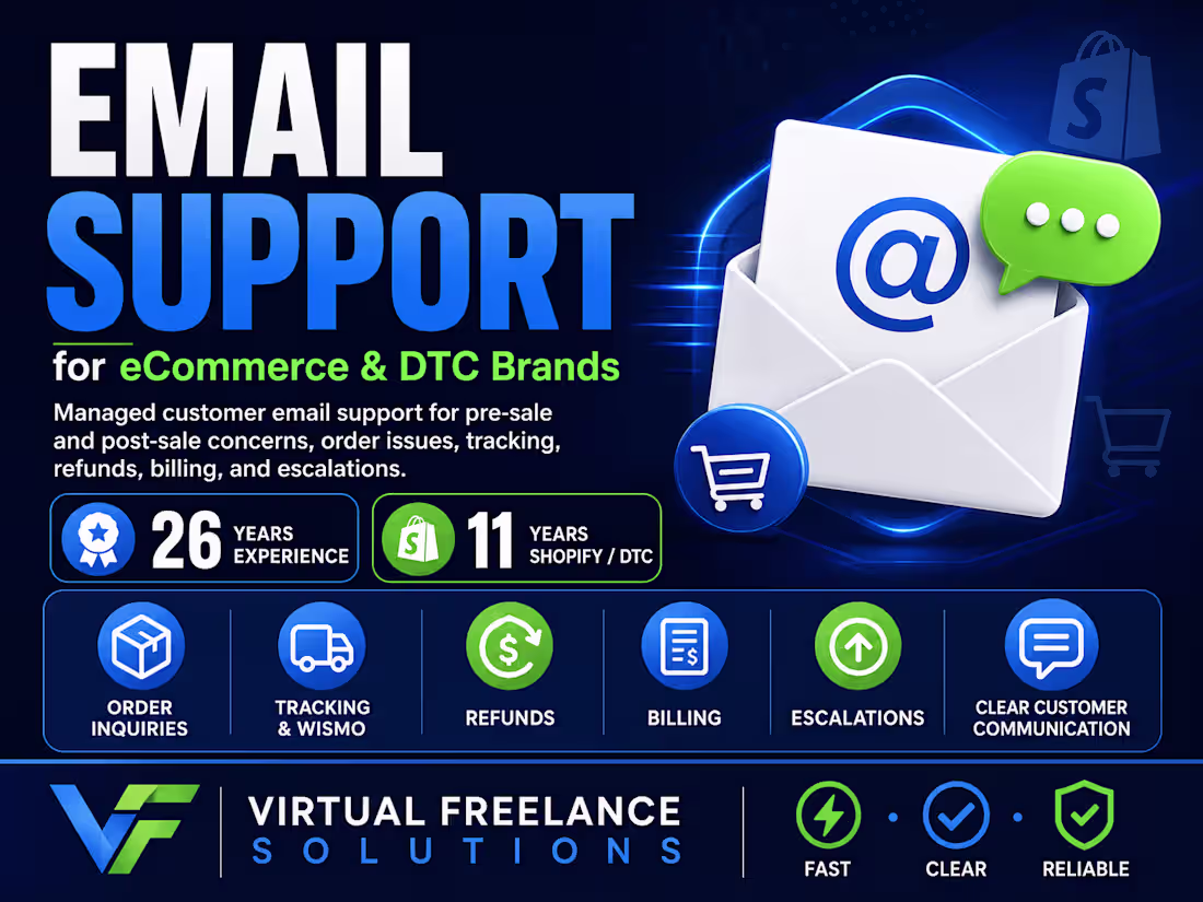 Cover image for eCommerce Email Support