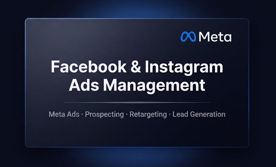 Cover image for Facebook & Instagram Ads Management