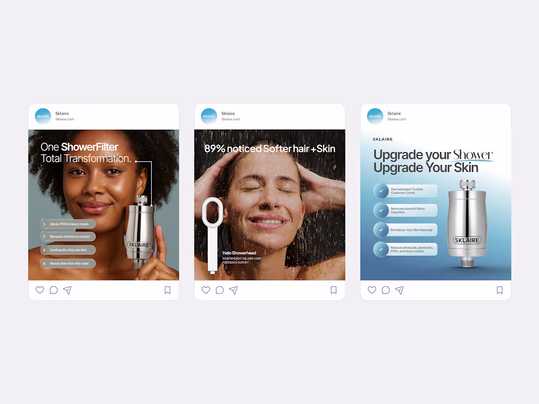 Cover image for Social Media Ad Creative for DTC Wellness Brand