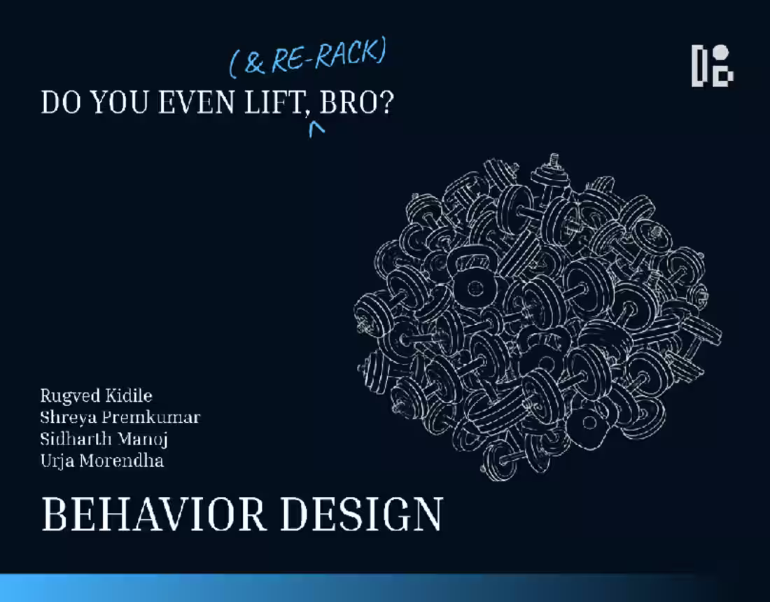 Cover image for Behavior Design