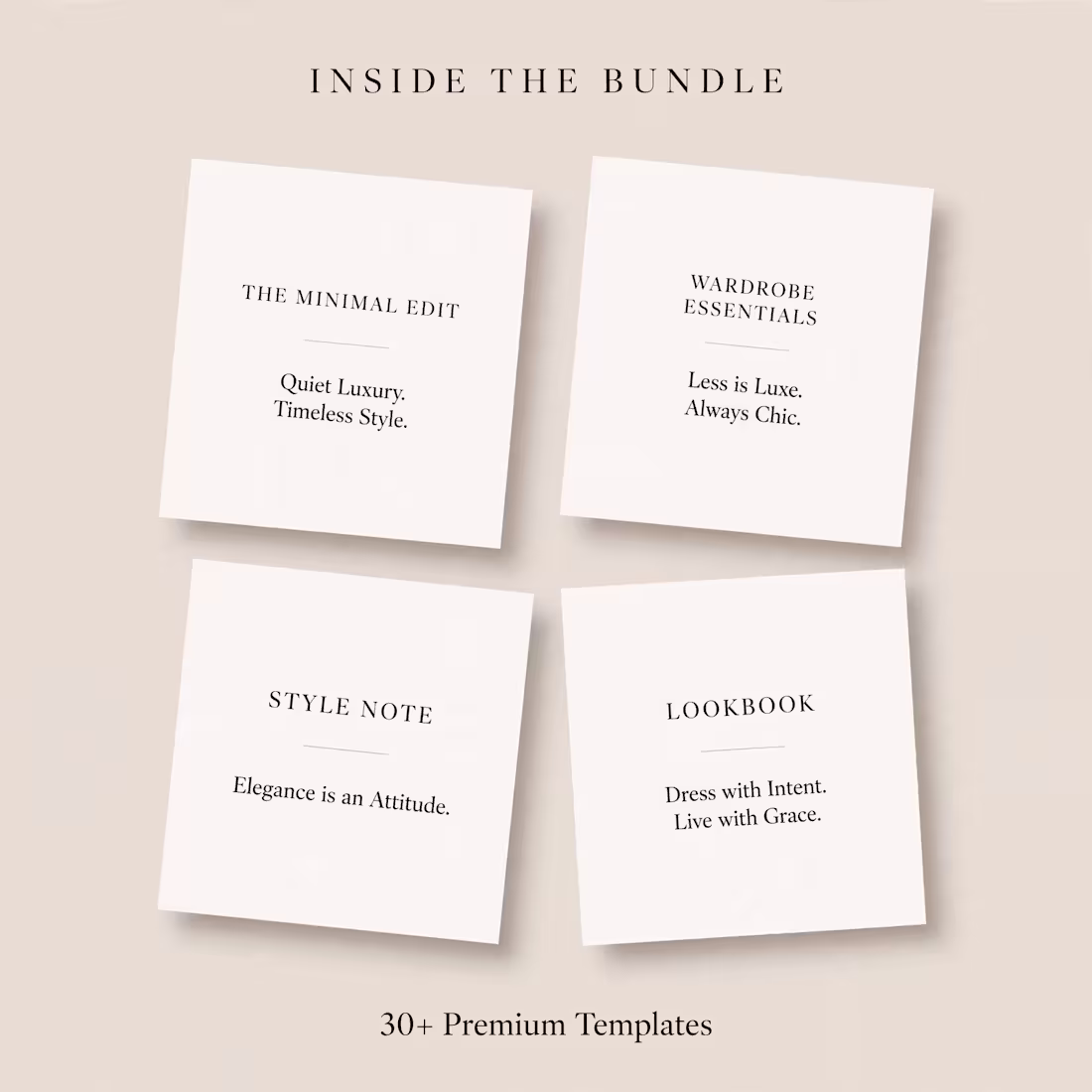 Cover image for Same content. Different templates.

That's the