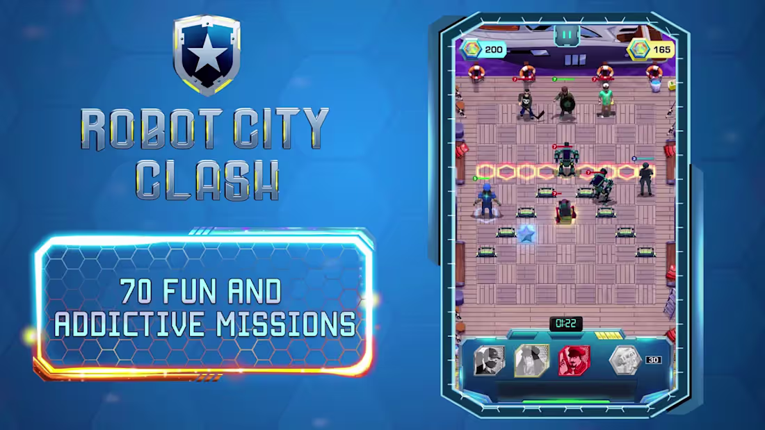 Cover image for ROBOT CITY CLASH