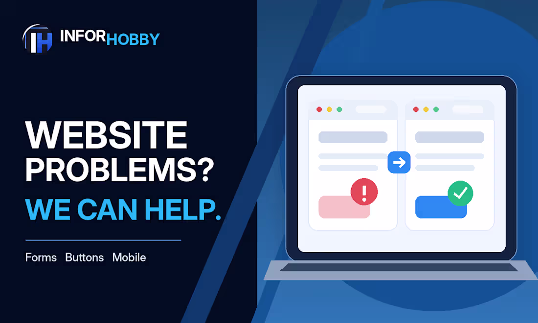 Cover image for Website Troubleshooting & Minor Fixes