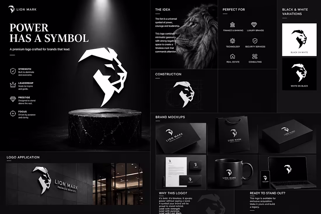 Cover image for Abstract Logo Design — Unique & Geometric