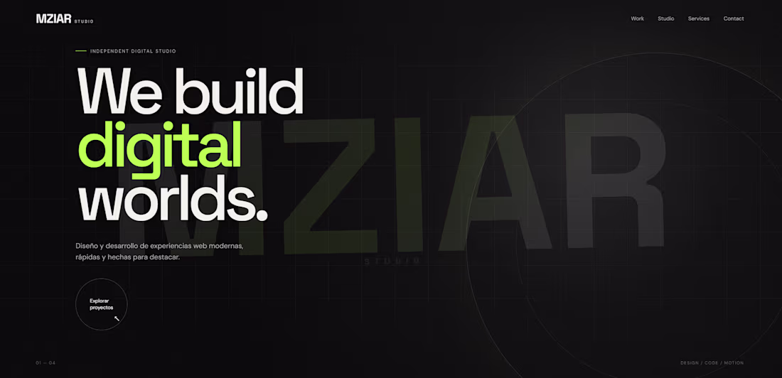 Cover image for MZIAR is a modern web