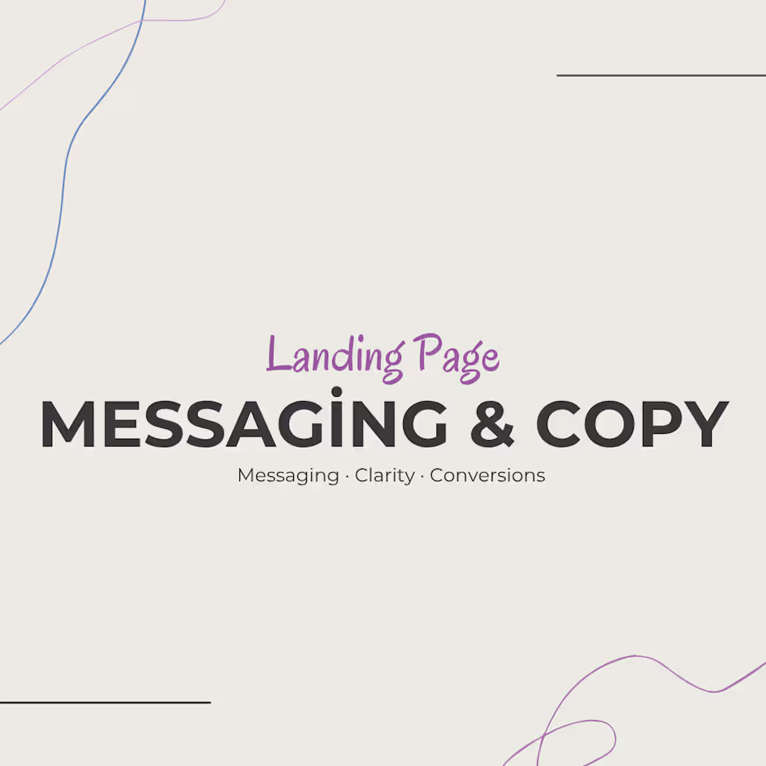 Cover image for Landing Page Copy