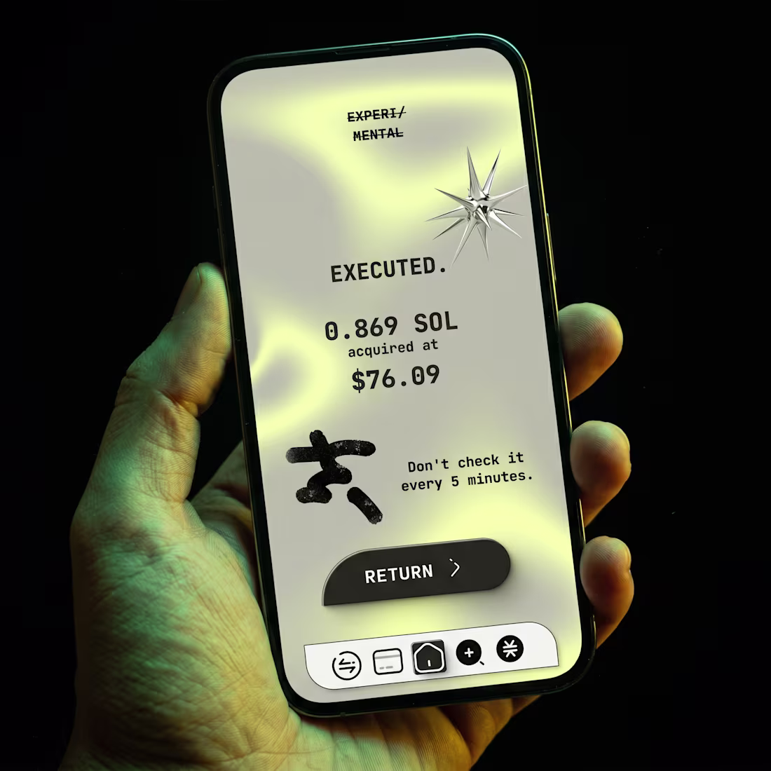 Cover image for EXPERI/MENTAL Crypto Wallet Design