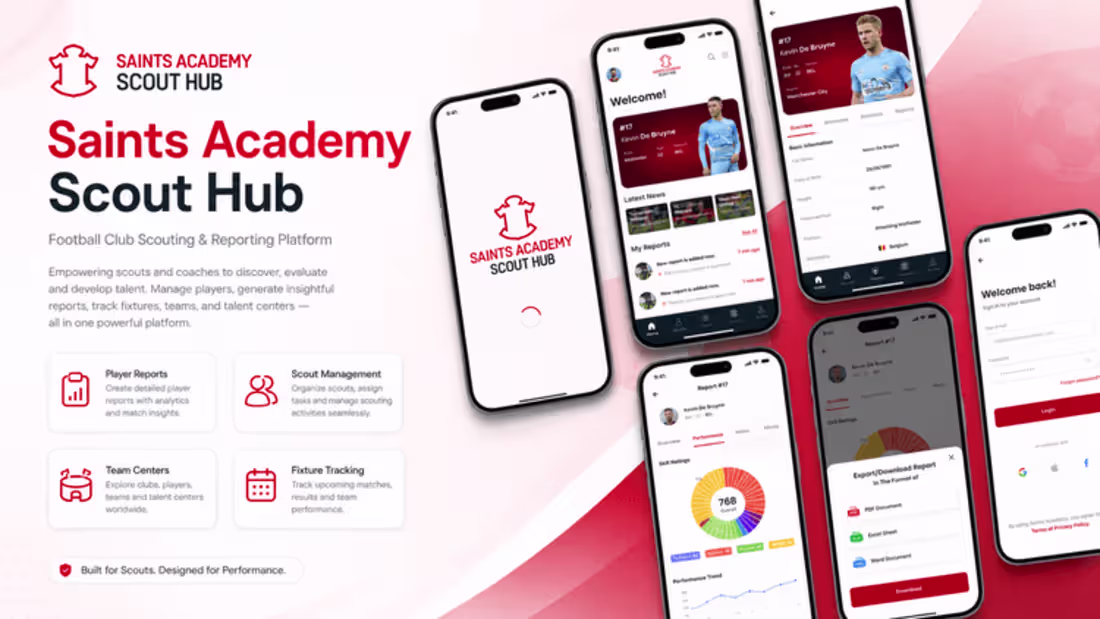 Cover image for Football Club Scout Hub