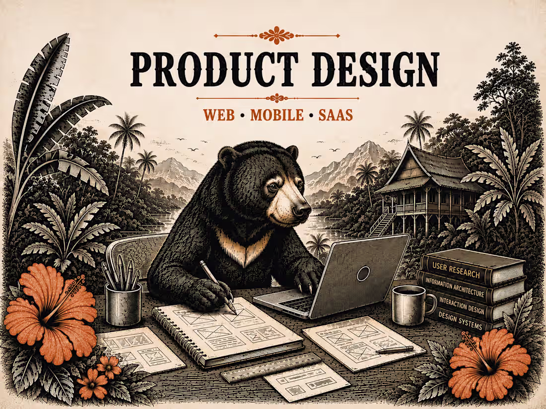 Cover image for Product Design for SaaS, B2B & Web Applications