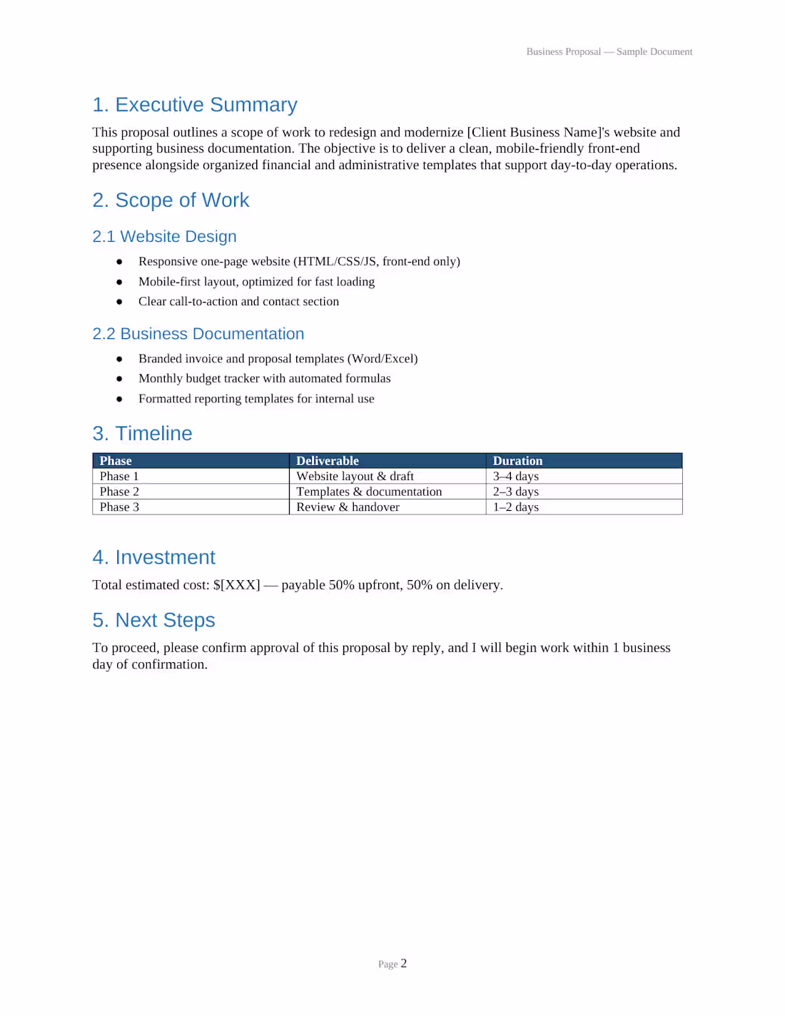 Cover image for Word Document Formatting & Design