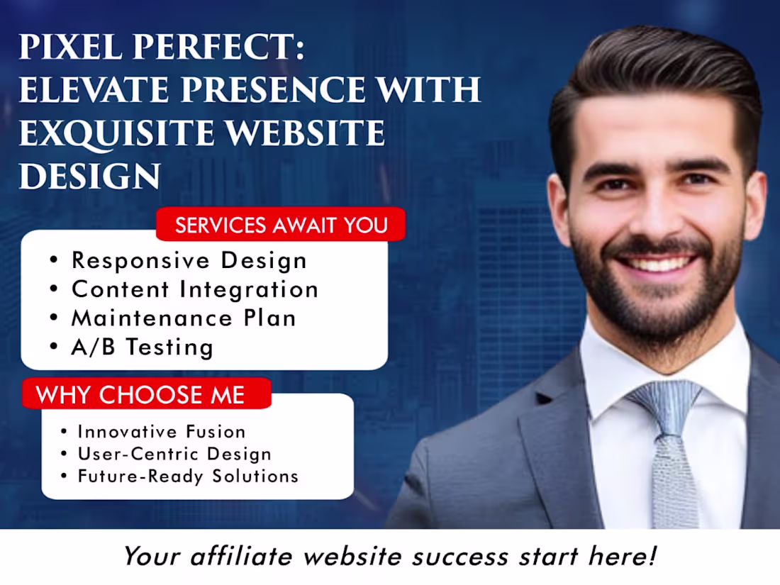 Cover image for Pixel Perfect: Elevate Your Presence with Exquisite Website