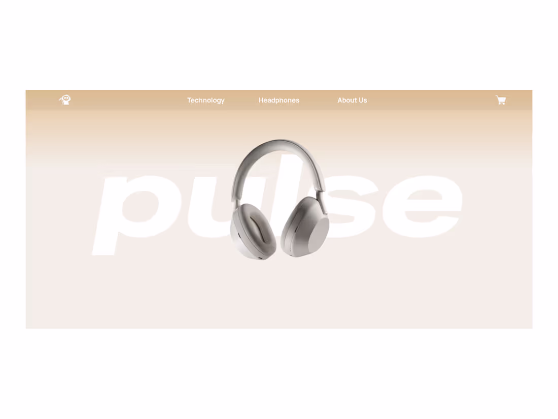 Cover image for PULSE - Headphone Product Landing
