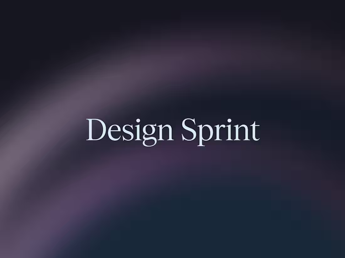 Cover image for Design Sprint