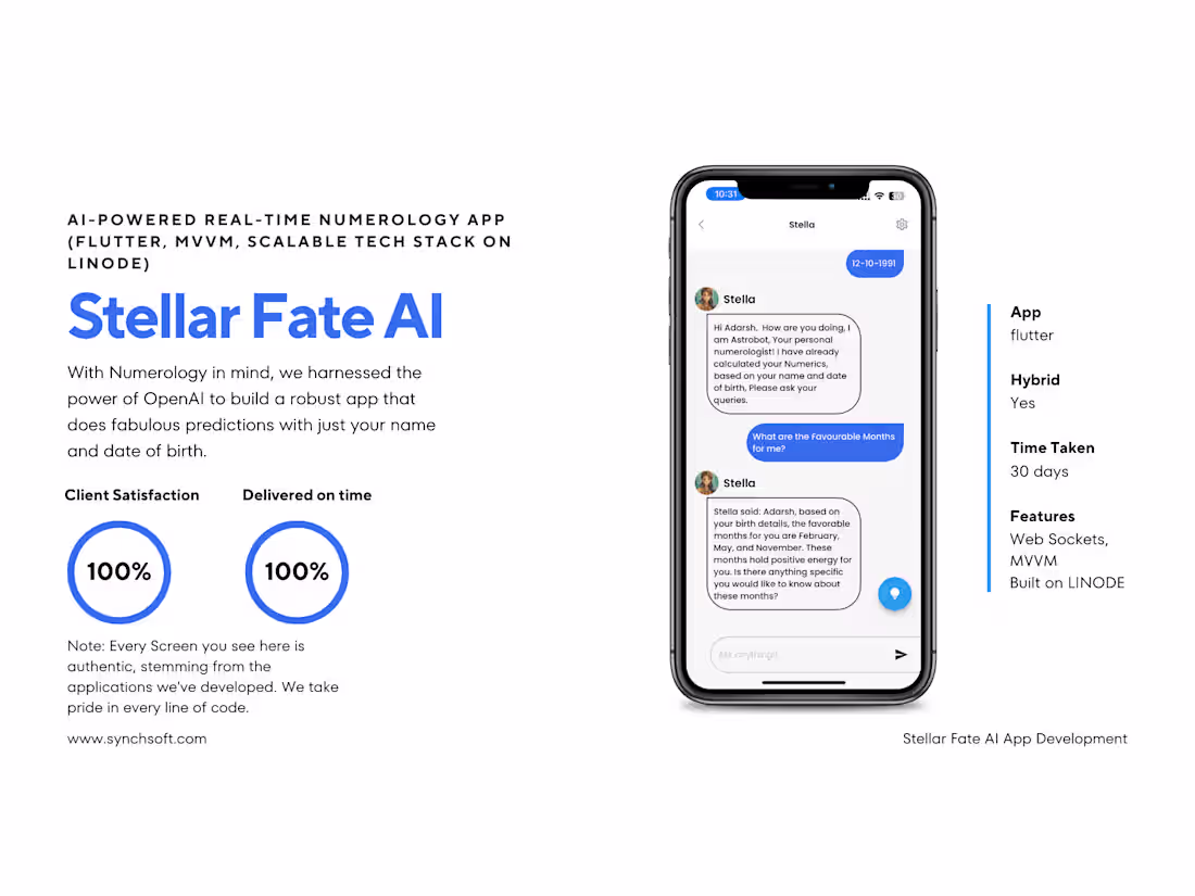 Cover image for Stellar Fate AI | MVP Development.