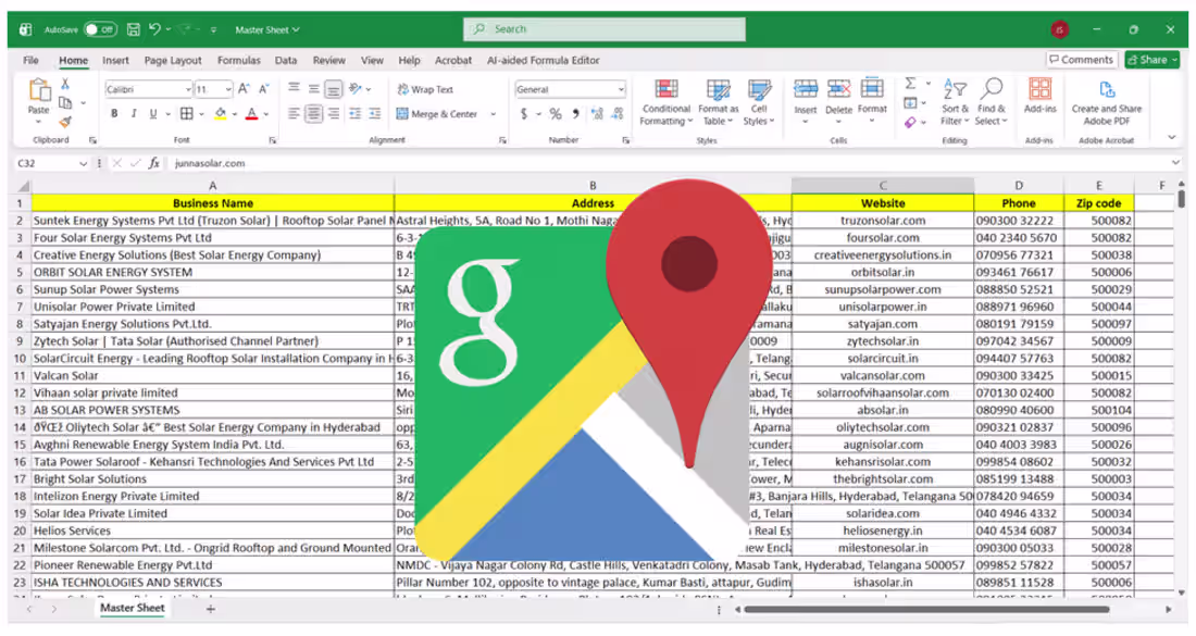 Cover image for Expert Google Maps Data Scraping for Essential Business Info