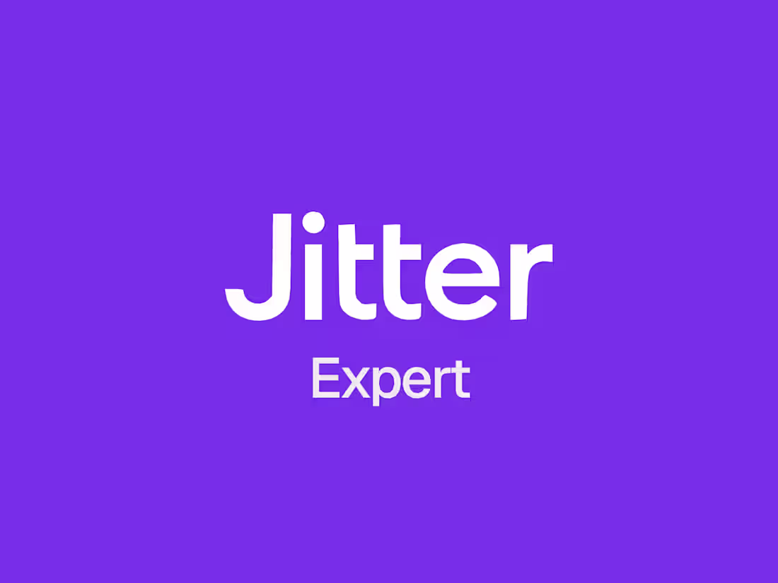 Cover image for Happy to join the Jitter