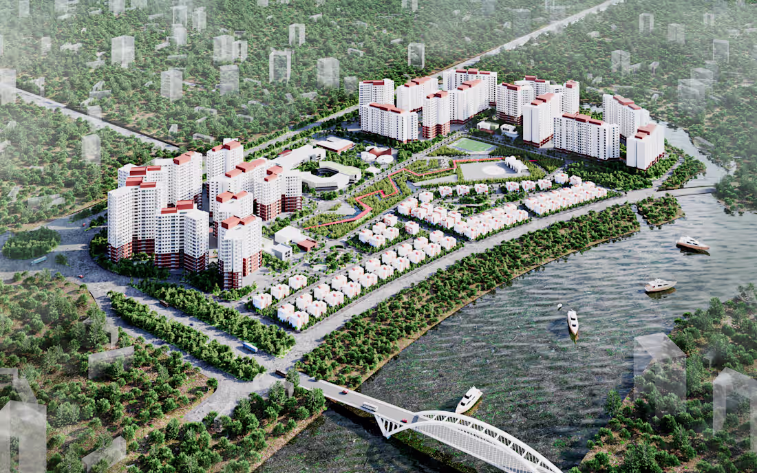 Cover image for Master Planning & Urban 3D Visualization