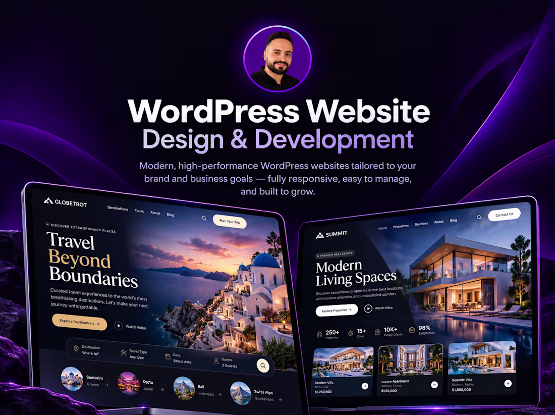 Cover image for WordPress Website Design & Development