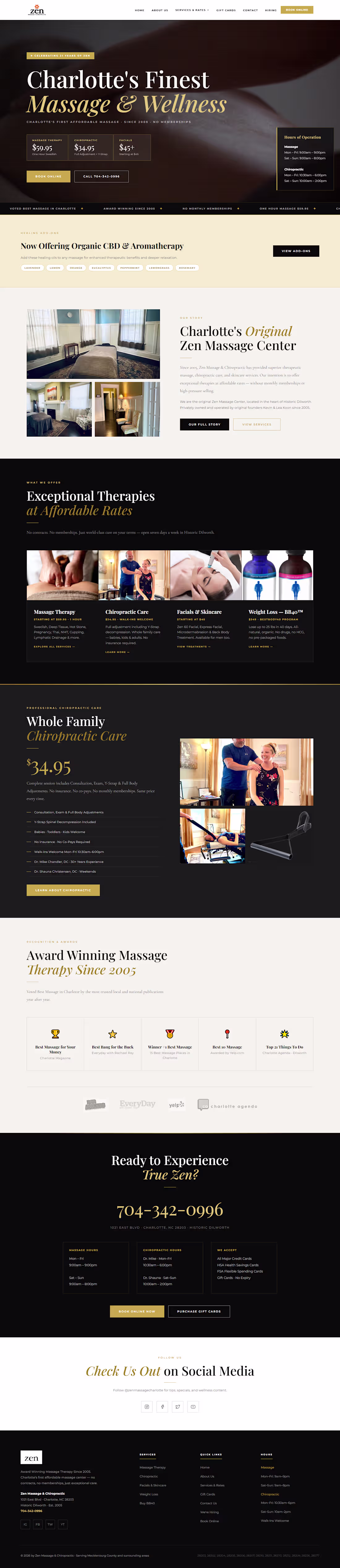 Cover image for This luxury wellness and massage