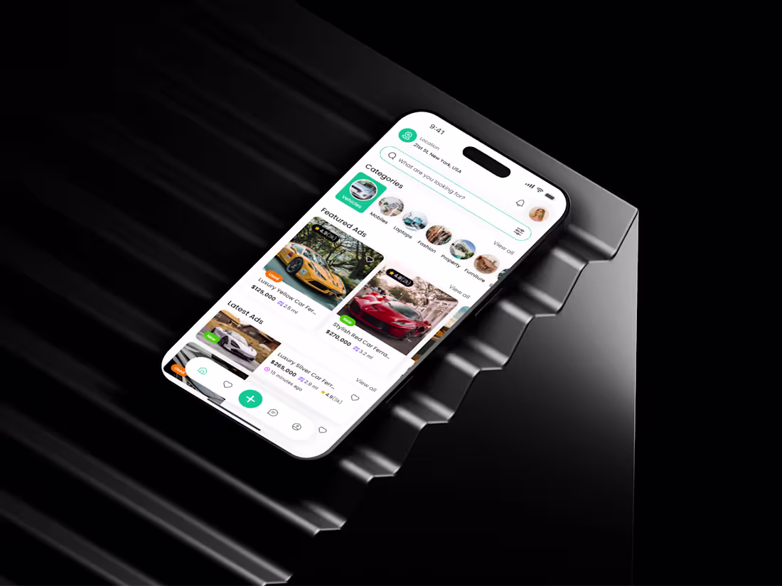 Cover image for Classified Marketplace Mobile App Design/Redesign