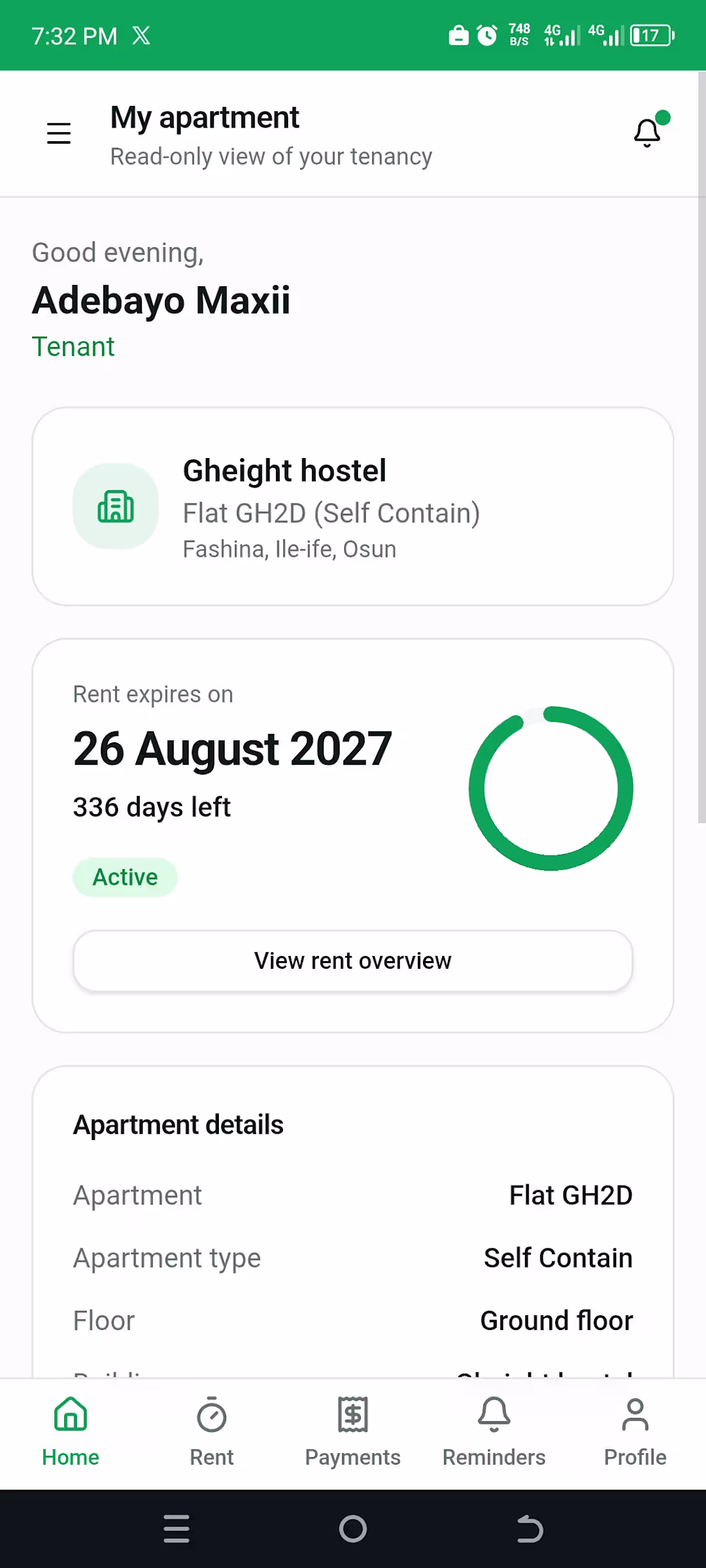 Cover image for All user base view, landlords, manager and tenants.