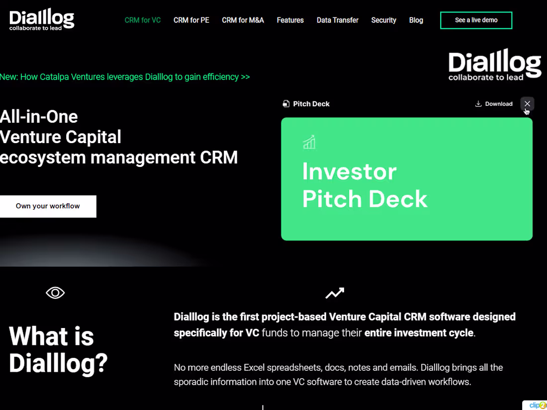 Cover image for Dialllog CRM