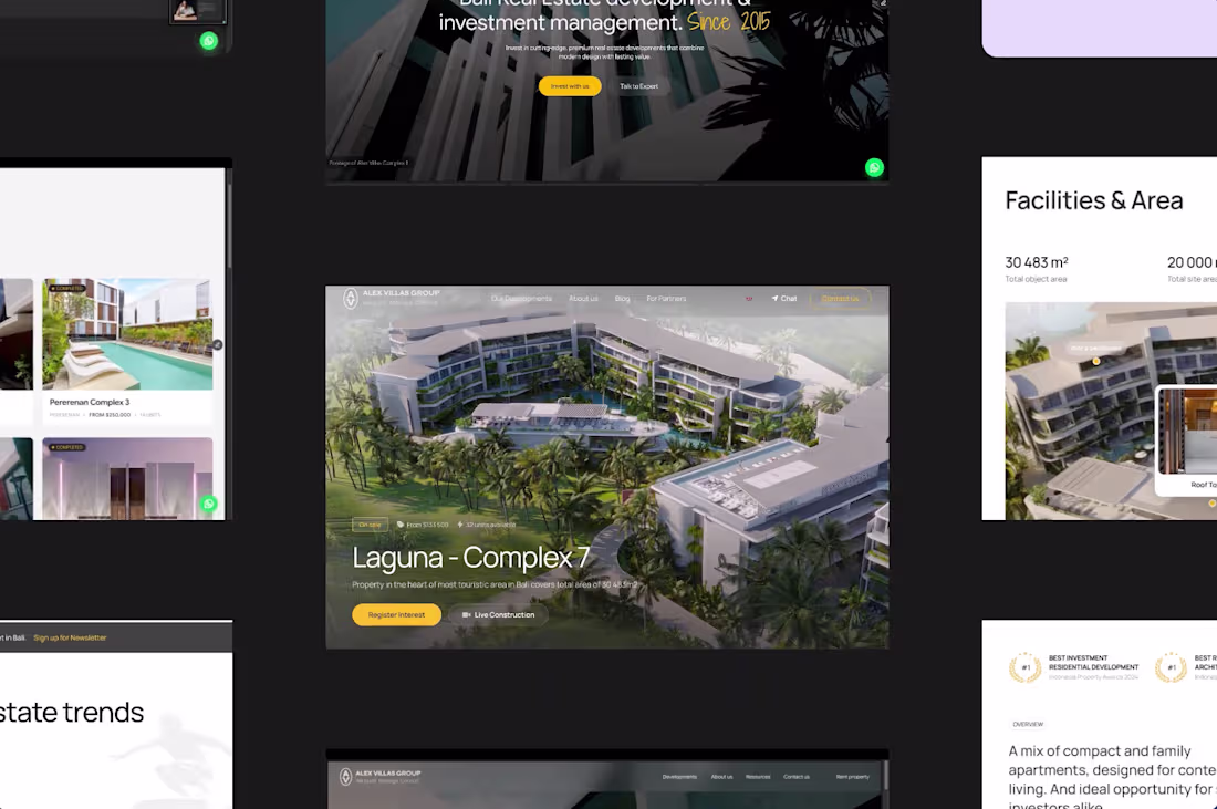 Cover image for Real Estate Website Design & Development