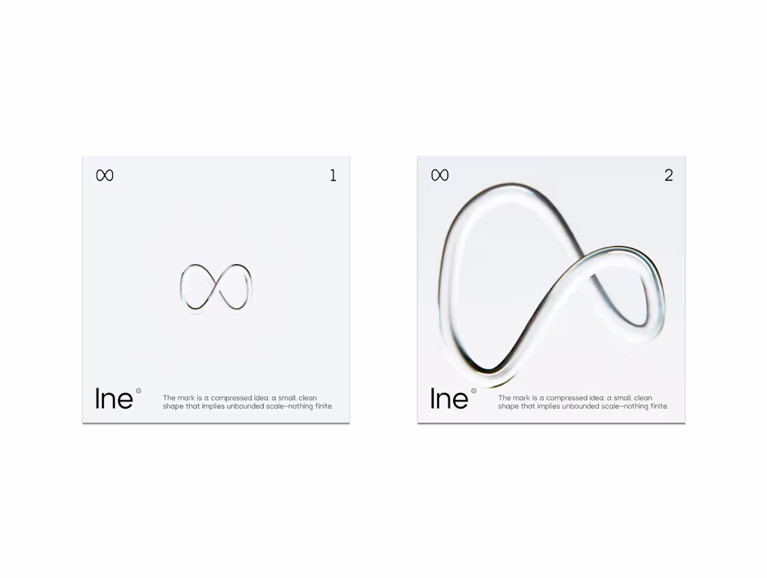 Cover image for Ine - Tech brand concept