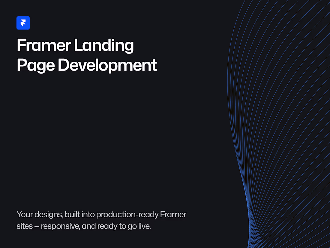 Cover image for Landing page Development