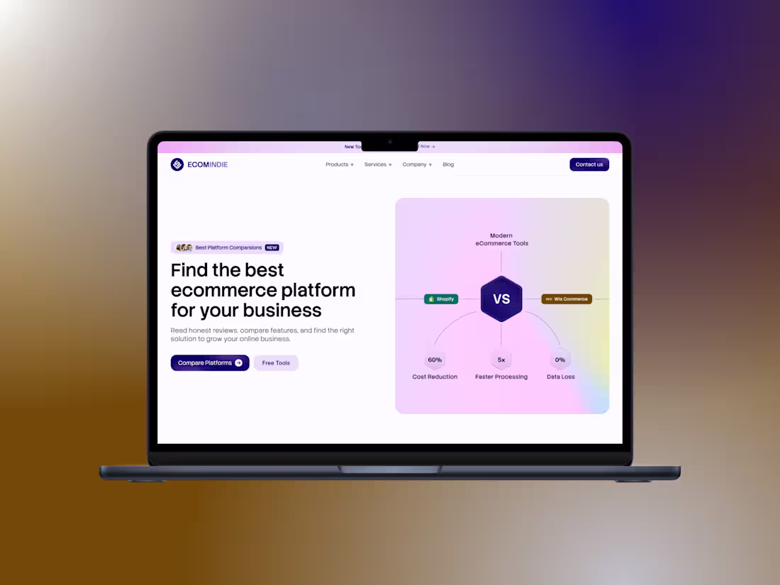 Cover image for Ecomindie Ecommerce Platform and Tool Ecosystem Development