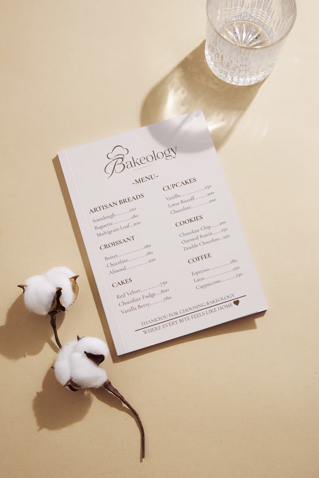 Cover image for Modern and visually appealing menu