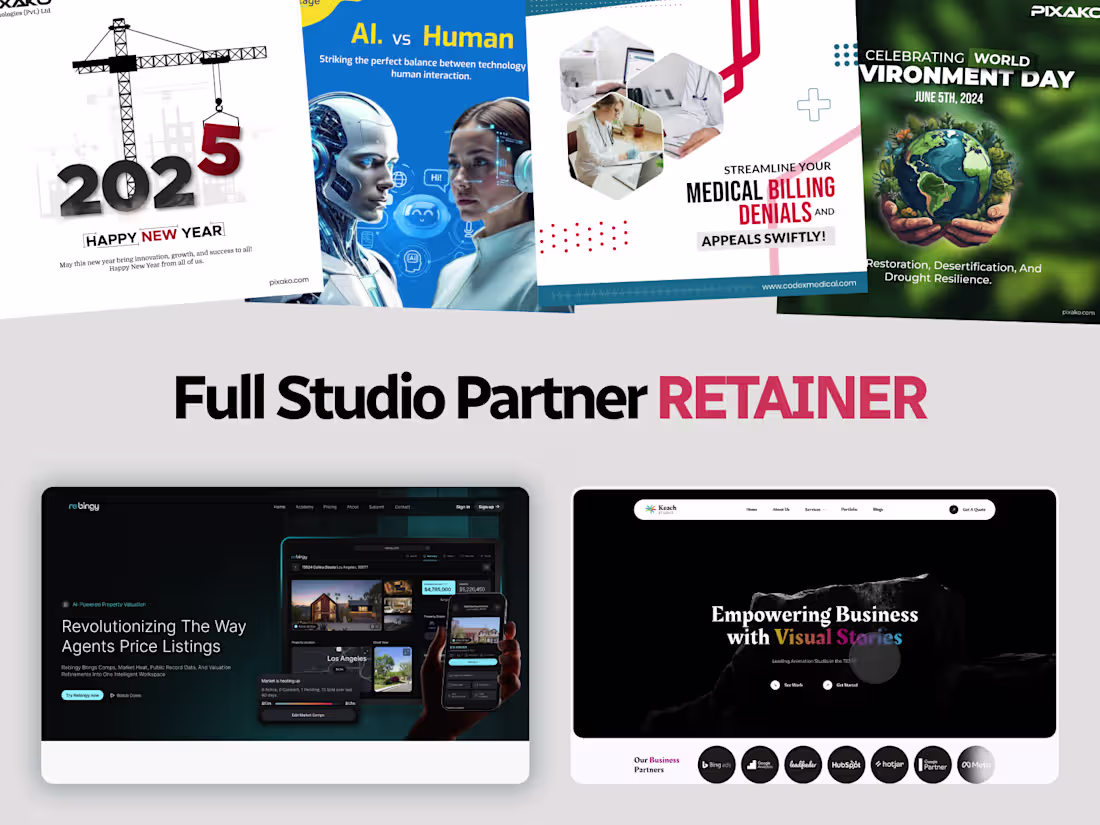 Cover image for Full Studio Partner Retainer
