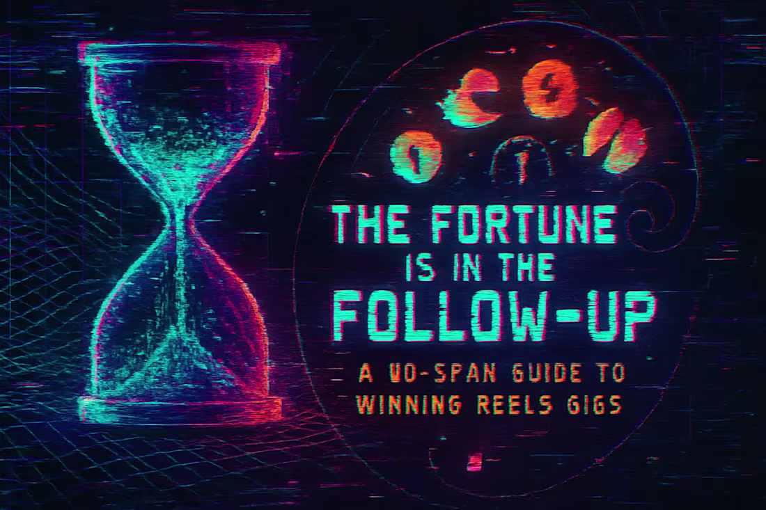 Cover image for The Fortune is in the Follow-Up: A No-Spam Guide to Winning Reels Gigs