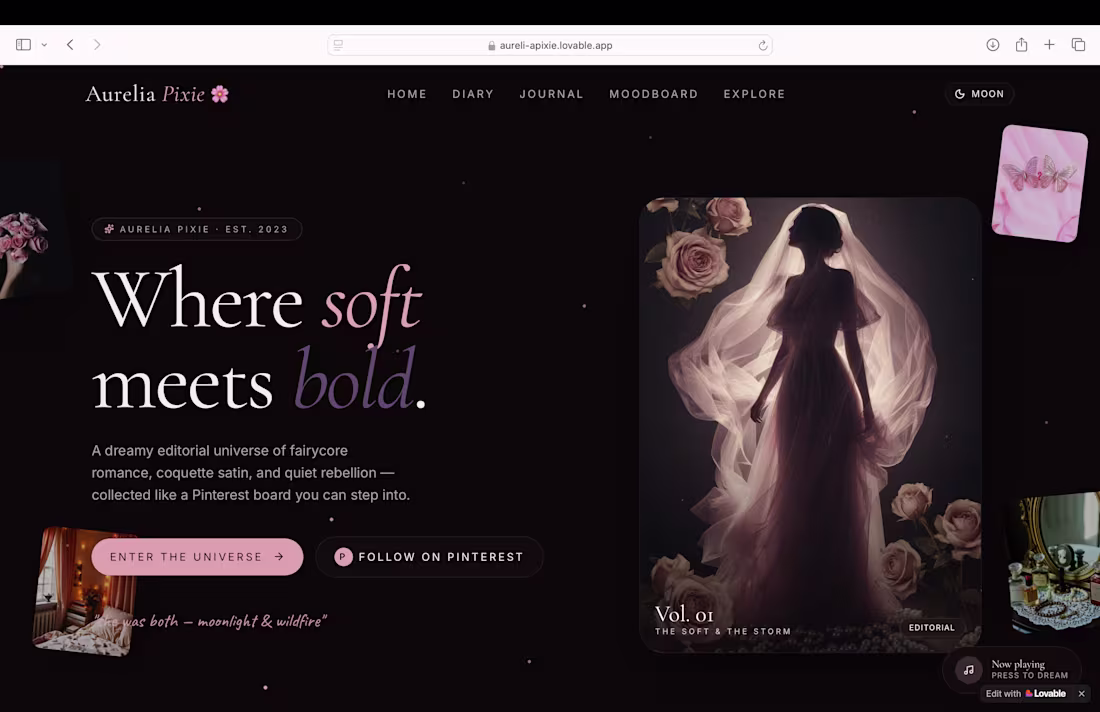 Cover image for Aureli Apixie (https://aureli-apixie.lovable.app) is a modern